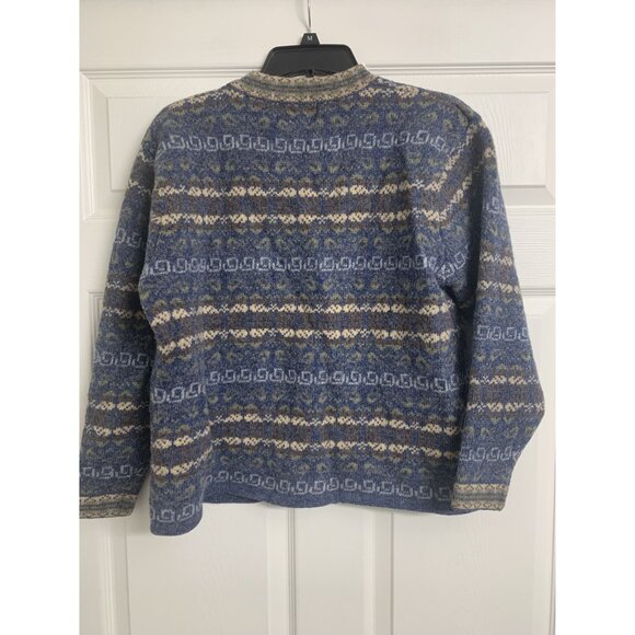 Squaw Valley S Wool Fair Isle Outdoor Ski Snowboard Winter Sweater - Picture 3 of 7